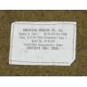 Couverture US Army, Type I, 1944 Couverture US Army, Type I, 1944