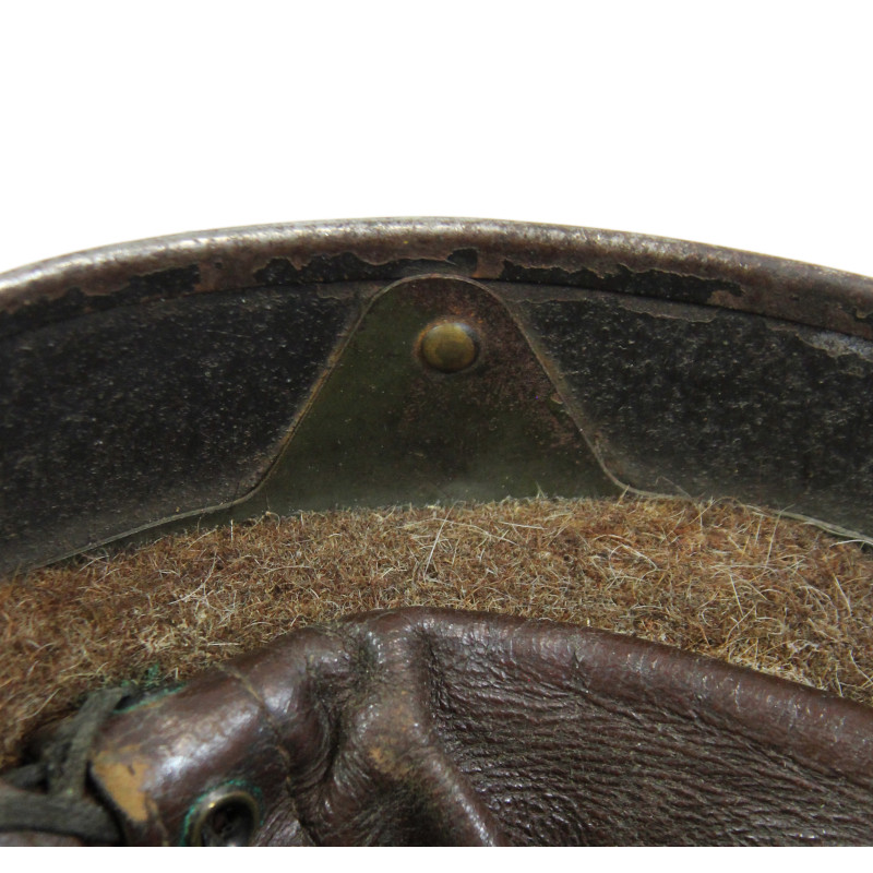 Casque de motocycliste britannique, BMB 1944, taille 57