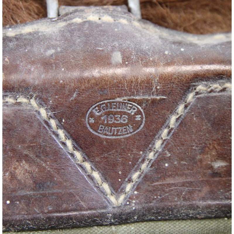 Havresac allemand, poil de vache, Tornister M34, 1936