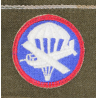 Calot troupe, infanterie, Airborne, taille 56, matricule partiel