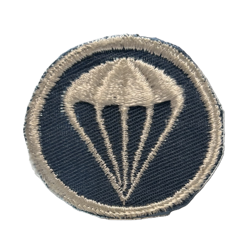 Insigne de calot parachutiste, twill, bleu