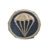 Insigne de calot parachutiste, twill, bleu