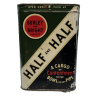 Boîte de tabac américain, HALF and HALF