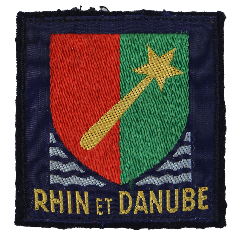 Insigne, 1ère Armée Française (Rhin & Danube), sur laine