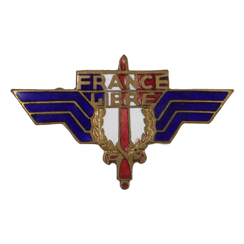 Insigne, Forces Françaises Libres, numéroté