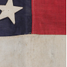 Flag, US, 48-Star, Theater-Made, Sainte-Honorine-des-Pertes, Omaha Beach, June 7 & 8, 1944