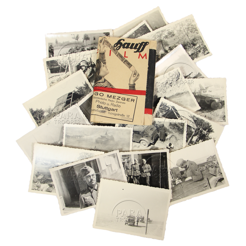 Lot de 19 photographies, Heer, front de l'Est, 1941-1942