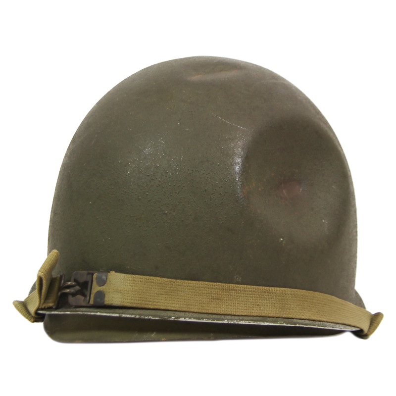 Casque M1, pattes fixes, liner FIRESTONE, nominatif, impacté