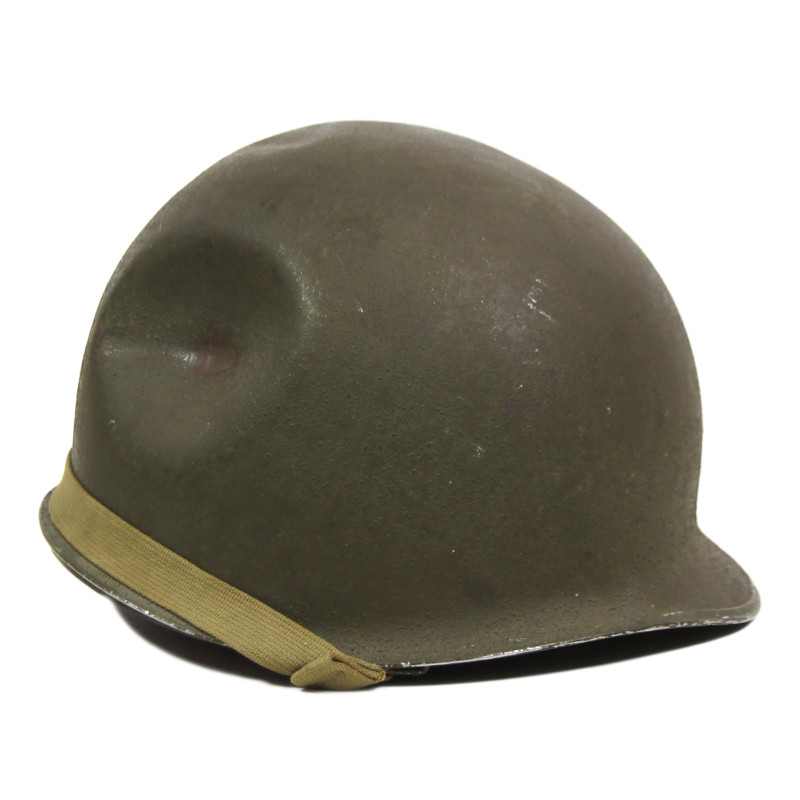 Casque M1, pattes fixes, liner FIRESTONE, nominatif, impacté
