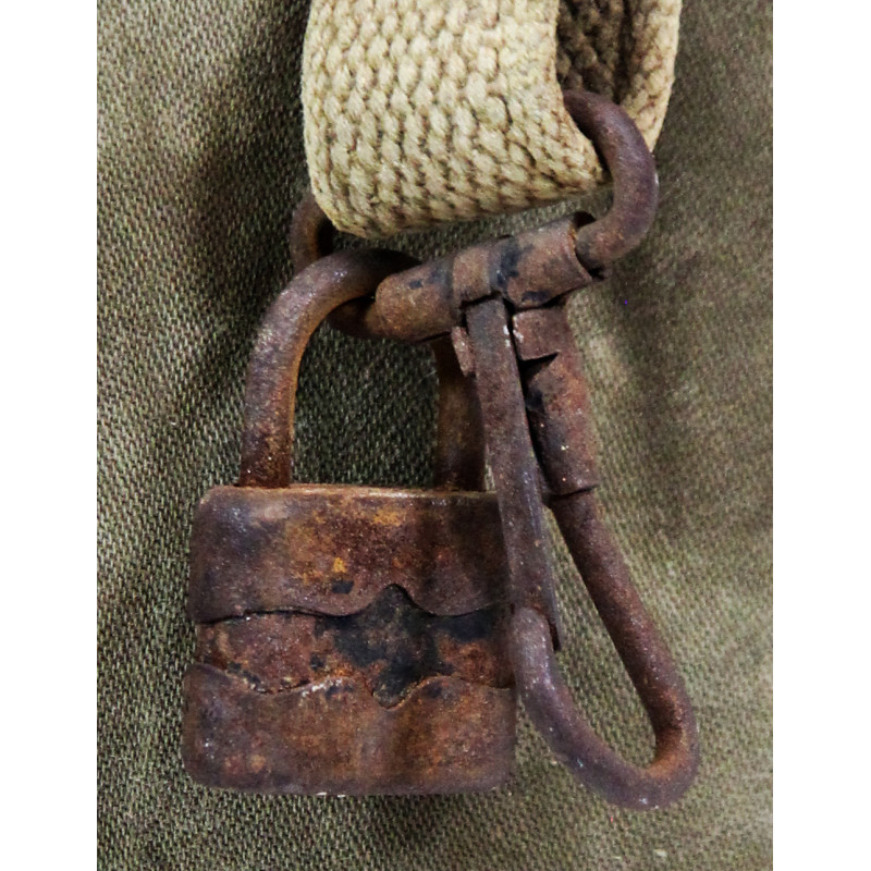 Bag, Field, M-1936, BRADFORD & CO. INC. 1942, Pvt. Horace Bosso, 922nd Engineer Aviation Regt., 9th Air Force, USAAF, ETO