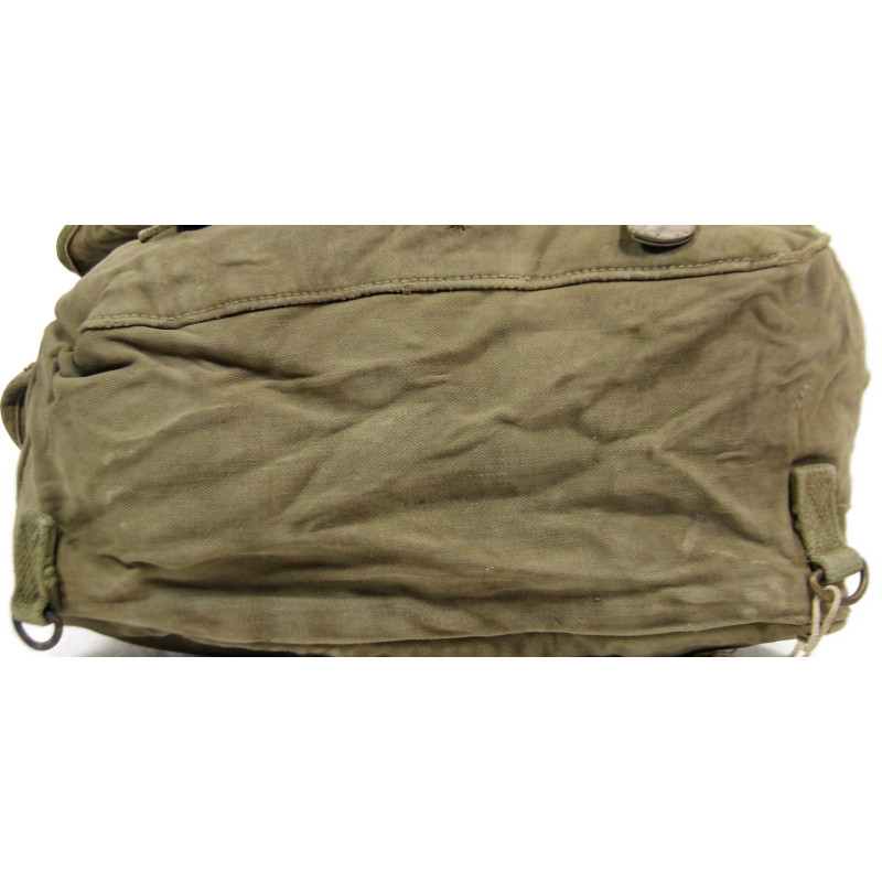 Musette M-1936, BRADFORD & CO. INC. 1942, Pvt. Horace Bosso, 922nd Engineer Aviation Regt., 9th Air Force, USAAF, ETO