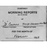 Bag, Field, M-1936, BRADFORD & CO. INC. 1942, Pvt. Horace Bosso, 922nd Engineer Aviation Regt., 9th Air Force, ETO Bag, Field, M-1936, BRADFORD & CO. INC. 1942, Pvt. Horace Bosso, 922nd Engineer Aviation Regt., 9th Air Force, ETO