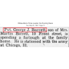 Dog Tags, S/Sgt. George Barrett, Medic, 161st Station Hospital PTO Dog Tags, S/Sgt. George Barrett, Medic, 161st Station Hospital PTO