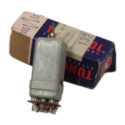 Tube électronique, TUNG-SOL, Made in U.S.A., dans sa boîte