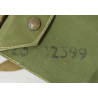 Bag, Gas Mask, British, 1943, Named
