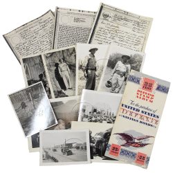 Correspondance épistolaire, Cpl. Robert Johnston, Medic, 33rd General Hospital, MTO, 1944