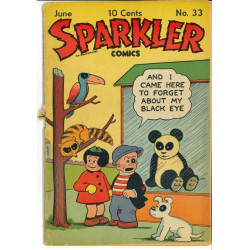 Bande dessinée, SPARKLER COMICS, No. 33, juin 1944, Carentan