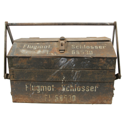 Box, Tool, German, Werkzeugkasten, Luftwaffe, efs, Romilly-sur-Seine Airfield, France