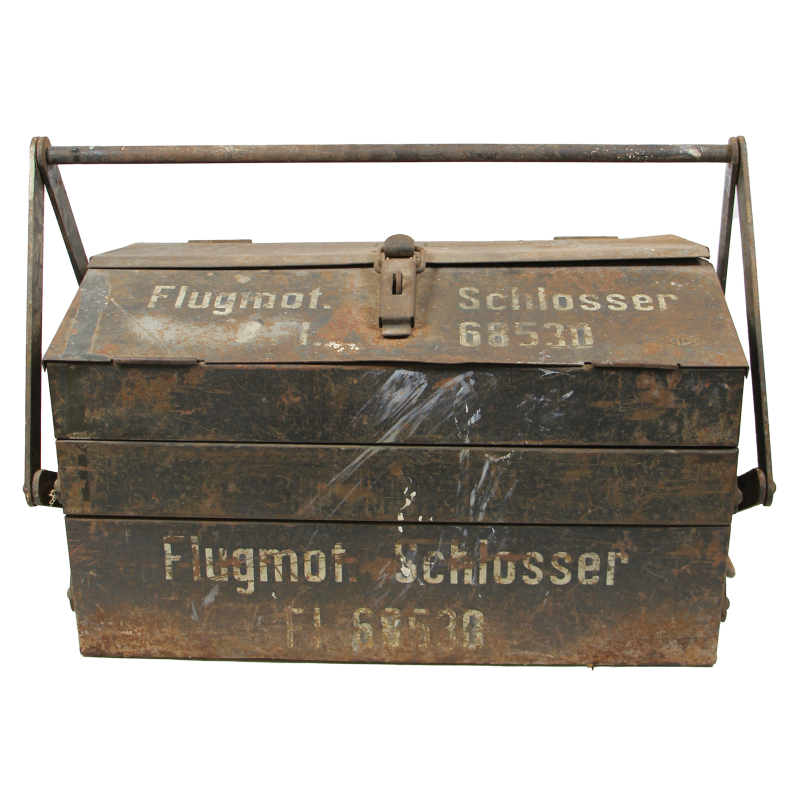 Box, Tool, German, Werkzeugkasten, Luftwaffe, efs, Romilly-sur-Seine Airfield, France Box, Tool, German, Werkzeugkasten, Luftwaffe, efs, Romilly-sur-Seine Airfield, France
