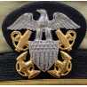 Cap, Officer, US Navy, Chino, Size 7 ¼