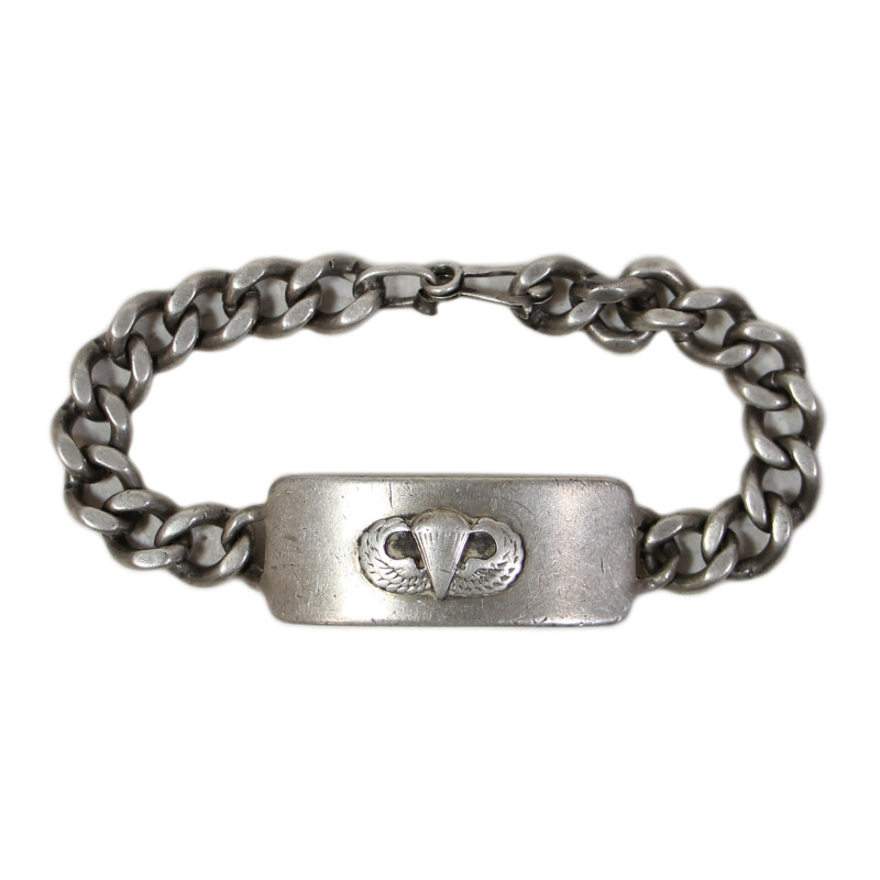 Bracelet, Chain, US Army, Parachutist, Sterling