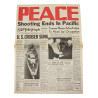 Newspaper, Pittsburgh Sun-Telegraph, August 15, 1945, 'Peace -- Shooting Ends In Pacific'