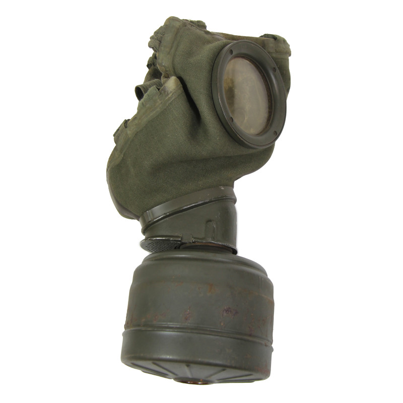 Mask, Gas, M30, German, 1940, with Canister, 1942, Named, 3. Fallschirmjäger-Division, Hill 192