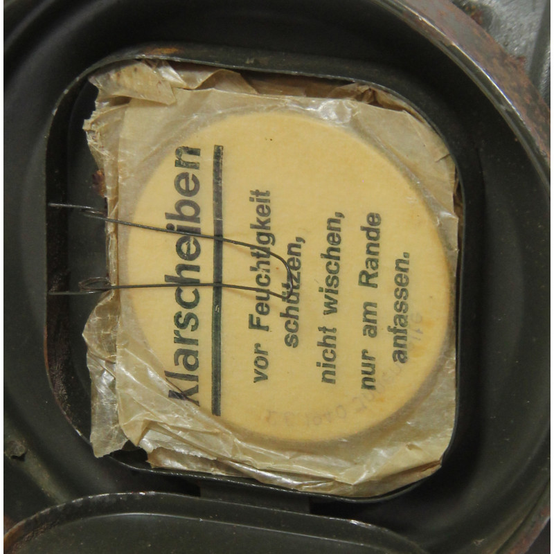 Mask, Gas, M30, German, 1940, with Canister, 1942, Named, 3. Fallschirmjäger-Division, Hill 192