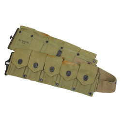 Ceinturon cartouchière M1 Garand, D.M. SHOE CO. 1943