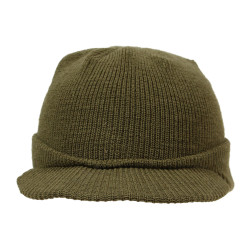 Cap, Wool Knit, 'Beanie', Jeep Cap, Medium