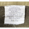 Cap, Garrison, Medical Department, Size 7 ⅛, 1943