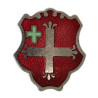 Crest, DUI, 2nd Medical Battalion, 2nd Infantry Division, Pin Back