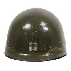 Sous-casque M1 (liner), FIRESTONE, A washers verts, Cpt. W.J. Choquette, 109th Signal Battalion
