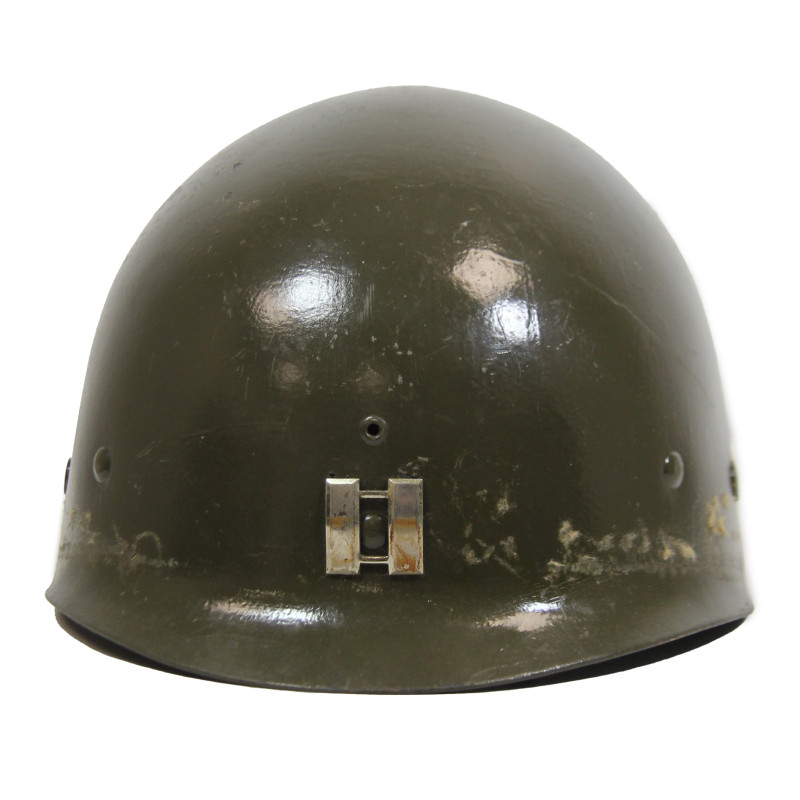 Liner, Helmet, M1, FIRESTONE, Green A Washers, Cpt. W.J. Choquette, 109th Signal Battalion