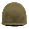 Casque M1, pattes fixes, liner HAWLEY, F1c Leo Zatoon, 21st Naval Construction Bn., Seabees, PTO Casque M1, pattes fixes, liner HAWLEY, F1c Leo Zatoon, 21st Naval Construction Bn., Seabees, PTO