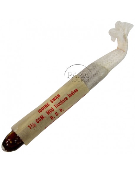 Boîte de tampons de teinture d'iode, HANDY PAD SUPPLY CO. Sept. 1942, pleine