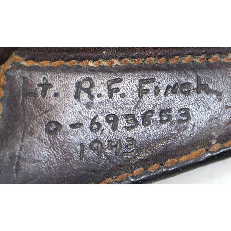 Holster Shoulder Pistol M3 BOYT 43 2nd Lt Robert Finch 525th BS