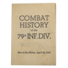 Booklet, Historical, 79th Infantry Division, April 1945