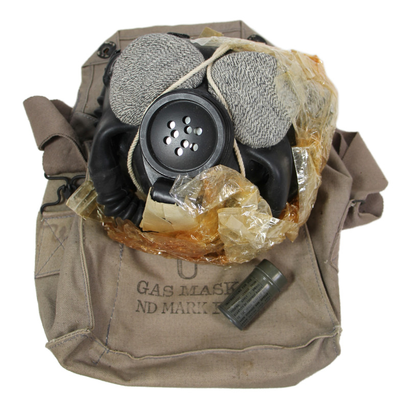 Mask, Gas, Mark IV, US Navy, Complete, Mint