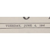 Journal, Pittsburgh Sun-Telegraph, 6 juin 1944, "Invasion"