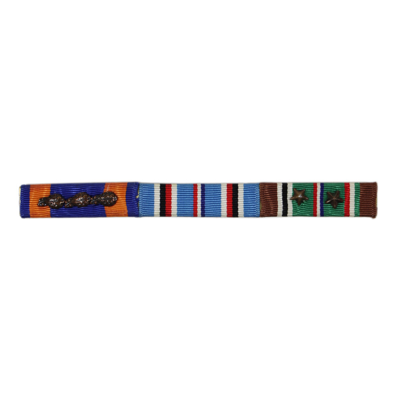 Barrette de décorations, Air Medal, American Campaign Medal, European-African-Middle Eastern Campaign Medal