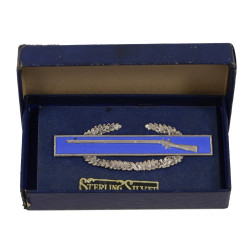Combat Infantryman Badge (CIB), Sterling, in Box