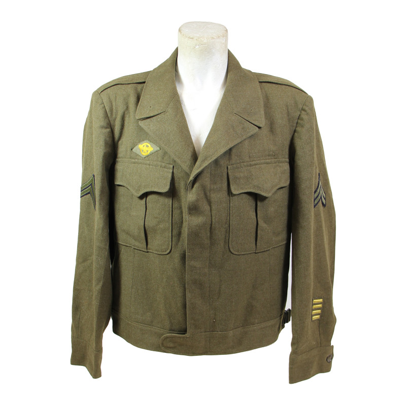 Jacket, Ike, Corporal, 42R, 1944