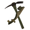 Pick-Mattock, Intrenching, M-1910, PLUMB 1943, with Carrier, AMERICAN CANVAS MFG. CO. 1944