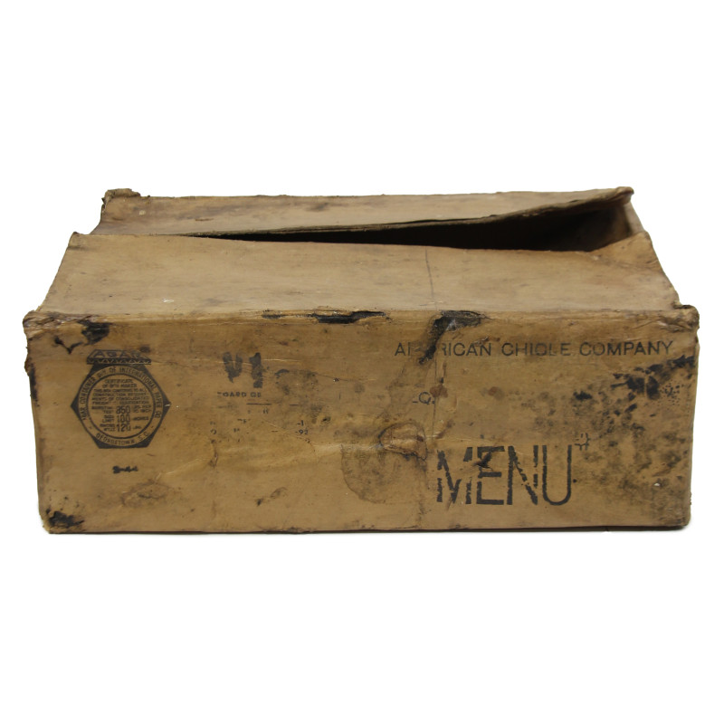 Box, Ration, Ten-in-One, 1944 Box, Ration, Ten-in-One, 1944