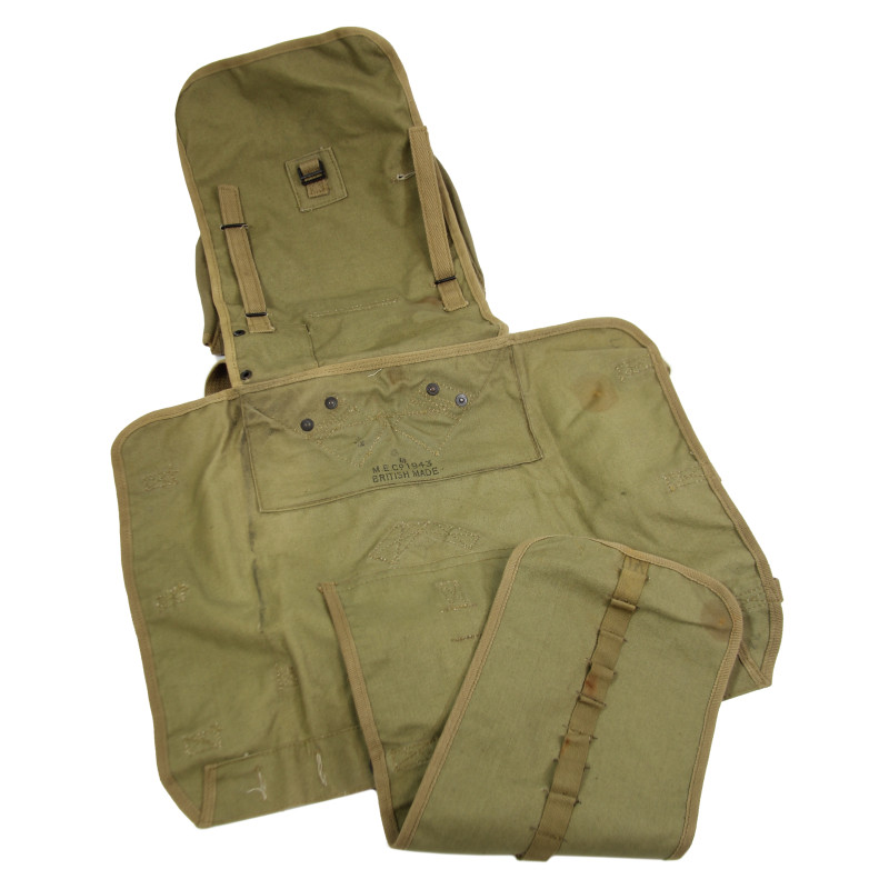 Haversack M-1928, British-Made, M.E. Co. 1943, Complete