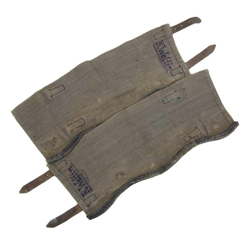 Gaiters, German, Luftwaffe, Named, Normandy