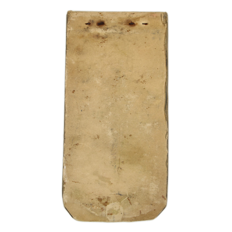 Carnet d'étiquettes de blessés, US Navy, Emergency Medical Tag, 1944