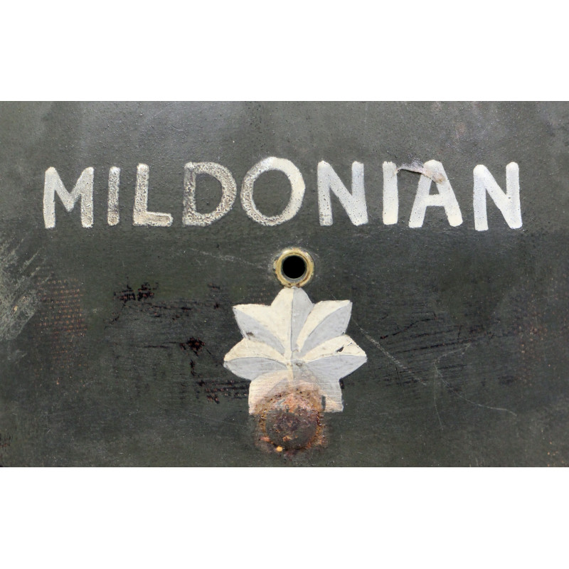 Sous-casque M1 (liner), MSA, A washers verts, Lt. Col. George Mildonian