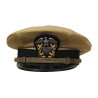 Cap, Officer, US Navy, Chino, Berkshire Caps, Size 7 ⅛